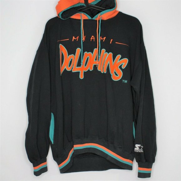 Starter Other - VTG Starter Miami Dolphins Double Hood Hoodie C647